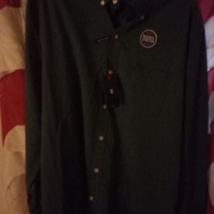 Men's long sleeve button up shirt